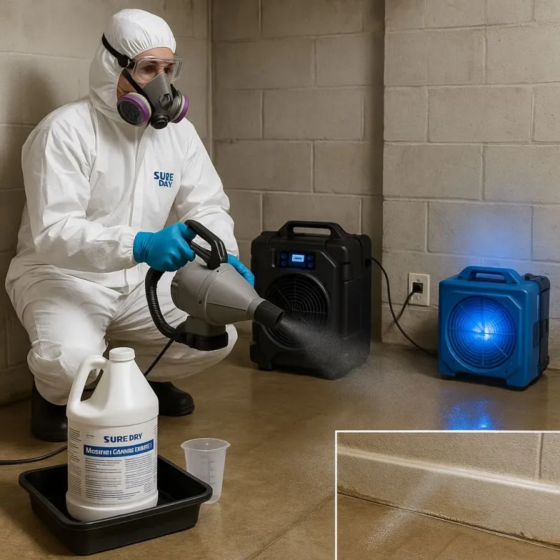 Sanitization and Odor Removal process in Granger, IA
