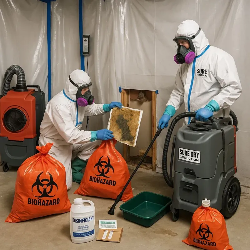 Contaminated Water Handling Protocols process in Granger, IA